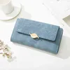 HBP Puriti New Women's Long Wallet Корейская версия застежки -застежки для застежки -молнии с большим кошельком с печатным кошельком 220815