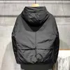 Męskie kurtki puchowe Puffy Coats Wiatrówka z kapturem Bomber Man Top Parki Kurtki Rozmiar azjatycki M-4XL