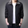 Chaquetas para hombres para hombre Otoño Invierno Moda Retro Denim Chaqueta Abrigo Hombres Casual Lavado Jean Plus Terciopelo Vaquero Outerwear MaleMen's