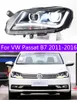 Auto Front Lamp for VW Passat B7 20 11-20 16 Upgrade LED Daytime Running Headlights High Beam Turn Signal Lights