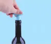 Bouchons de vin en Silicone outils de Bar bouchon de liège de bouteille de bière de vin sans fuite B0822