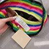 Bai Cheng Rainbow Sticked Hat Designer Beanie Luxury Beanies For Women M￤n varum￤rke mjuka ullhattar h￶gkvalitativ motorhuv