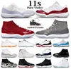Designer Jumpman 11 11s mens basketball shoes navy velvet cool grey Pink cherry 72-10 25th Anniversary Concord Bred pure violet men women sneakers trainers