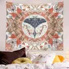 Butterfly Carpet Hippie Mot Wall Hanging Room Decor For Bedroom Skull Living Dorm Boho House College Tower J220804