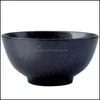 Bowls Japanese Ceramic Household Rice Bowl Sushi Salad Breakfast El Kitchen Tableware Drop Delivery 2021 Home Garden Kitchen Mxhome Dhtrl