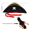 その他のお祝いのパーティー用品ハロウィーン海賊帽子キャップデコレーションキッズアダルトha220823
