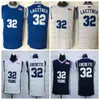 NCAA Brigham Young Cougars #32 Jimmer Fredette Blue 32 Christian Laettner Blue White Basketball Jersey сшит