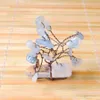 Natural Wedding Jewelry White Crystal Tree of Life Automoblie Decor Car Rearview Mirror Ornaments Creative Chips Stone Decoration BO965