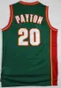 Ncaa Retro Basketball-Trikots 33 Larry 12 Stockton 32 Karl Malone Jason Williams Ewing Gary Payton Kemp Barkley Trikot Herren