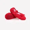 Stage Wear Est Lovely Canvas Suola morbida Ragazze Bambini Lace Ballet Practice Scarpe da danza del ventre per Kids Stage