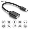 Type C To USB OTG Adapter Cable Converter For Xiaomi Redmi Samsung Mobile Phone Camera Printer Stick Data Connector