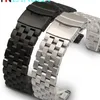 LANGLEY Watch Band Premium Solid Stainless Steel Watch Bracelet Straps Wristband 18mm 20mm 22mm 24mm 26mm 220819