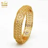 Jewelry African Gold s for Women 24k Dubai Bangle Bracelet Designer Accessories Moroccan Bridal Ethiopian Wedding Jewelery Gifts