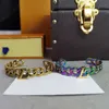 Designer luxury bracelet letters multi-coloured design Bangle fashion trend women bracelets temperament versatile woman Jewelry Valentine's Day gift very nice