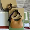 Designer Half Moon Hobo Anexe ombro Bolsas de ombro de gancho Bolsas de cinta da web imprimindo bolsas crescentes