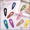 Hair Accessories Girls Big Girl Bb Clip Kids Barrette Candy Color Barrettes Children Accessory Mxhome Drop Delivery 2021 Baby Mxhome Dhtbp