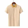 2023 Hommes Designer Chemises d'extérieur pour homme High Street Italie Broderie Jarretière Serpents Petites Abeilles Impression Marques Vêtements Coton Vêtements Tees