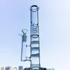 17-Zoll-Wasserpfeifen mit 3 Schichten, Wabenfilterglas und 18-mm-Verbindung
