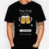 Men's T-Shirts Boy Men T Shirt Funny Drinking I Need A Beer Meter Retro Tshirt Vintage Creative Design Graphic Tshirts Ropa Hombre Camisetas