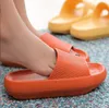 4cm Thick Platform Women's Slippers Summer Beach Soft Slide Sandals Leisure Men Indoor Bathroom Shoes Anti-slip Dropshipping