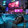 Bouillon in Amerikaanse LED-plafondverlichting PLOSS Mount 12inch 30W Smart plafondlampen RGB Kleur Verandering Bluetooth WiFi App Control 2700K-6500K Dimmable Sync