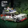 Lepin Blocks Mold King 27020 Movie Game Technic Statische versie Ghost Bus Bouwstenen 603PCS Bakstenen speelgoed voor kinderen Gift