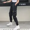 Grandi tasche Pantaloni cargo donna Vita alta Pantaloni larghi streetwear Baggy Pantaloni tattici hip hop Pantaloni da jogging di alta qualità 220819