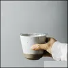 Muggar Ceramic Cup 230 ml Japanese Tea Coffee Mug Y Cups Teacup Master Container Drinkware Teaware Decor Crafts Gift Drop de Carshop2006 DH7LO