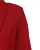 レディースツーピースパンツ秋の女性2ピースシングルボタンブレザー格子縞のパンツファムポケットデザインジャケットズボンTraf Office Lady Outfits 220819 220826