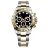 Presidente da fábrica de alta qualidade assiste masculino Automático mecânico Sapphire Solid Clop Designerwatches Luxo Wristwatches 007 Menswatch 8