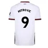 2022 2023 Kebano Mitrovic Futbol Formaları 22/23 Evde Cairney Wilson Muniz J. Palhinha Robinson Erkekler Kids Kit Futbol Gömlek Üniforma Üstleri