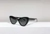 Siyah Beyaz Gri Kedi Göz Kadın Güneş Gözlüğü 13x Bayanlar Klasik Güneş Gölgeleri Gözlük UV400 Koruma Kutu