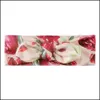 Haaraccessoires bloemen schattig baby baby bunny hoofde band kinderen bowknot haarband kinderen bandanas hoofdband mxhome drop del mxhome dhg9q