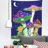 Trippy Grush Sbpestry Hippie Разноцветный настенный висящий богемный цыганский психоделический Tapiz Комната Комната Home Decor J220804