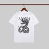 Heren T-shirts T Heren 2024 T-shirt Shirt Designer Zomer Amirs Splash Print Korte YMYS