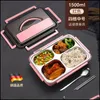 Dijkartikelen Sets Chinese magnetroncontainer Lunch Warmer kookmaaltijd Prep Leuke doos thermische pot home druppel leveren verpakking2010 dhkhk