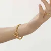 Bracelet armband Designer Sieraden Ghidbk Europe en Amerika Goudkleur Dubbel gelaagde visgraat slangenketen Ot Buckle Clasp armbanden minimalistisch voor meisjesvrouwen