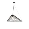 Hängslampor nordiska konstlinjer hattljus sovrum vardagsrum kök loft industriell bar dekorativ e27 svart hängande belysning