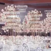 Wedding Decoration acrylic Flower Rack Garland Tree Arch Stand Bouquet Holder Table Centerpiece Backrops Rack For Event Party Decoration