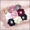 Hair Accessories Europe Baby Girls Floals Headband Kids Flowers Pography Props Band Artificial Flower Hairband Accessory Mxhom Mxhome Dhqww