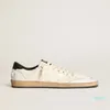 Mode Dames Nieuwe Release Ball Star Sneakers Gouden Leer Suede Glitter Leopard Casual Lace-Up Super Star Classic Do-old Dirty Tennis Mannen Schoenen 2022