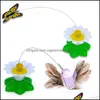 Cat Toys Electric Colorf Butterfly Funny Dog Bird Pet Sent Scratch for Hitten Cats Intelligence Trainnin cigarsmokeshops dhpq2