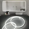 Wandlampe LED Neon Streifen Make -up Mirror Hinterleuchte Licht 2835SMD 120LEDS/M Dimmbare Kontrolle für Schminktisch Wohnkulturwall