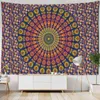 Tappeto mandala indiano appeso a parete stregoneria mistica Boho psichedelico hippie arte tapiz camera da letto decorazioni per la casa J220804