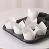 Tulip Paper Cupcake Baking Cups Household Cake Cup Jetable Oil Paper Tray