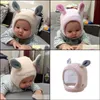 Cappelli cappelli per bambini berretti per bambini bambini cappello a maglia per orecchie graziose ragazzi ragazze ragazze auricolari autunno inverno.