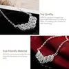 925 sterling Silver AAA Zircon Necklace for Women Man Fashion حفل زفاف الحفلات السحر