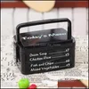 Set di stoviglie Tuuth Healthy Portable Lunch Box Mti-Layer Riscaldamento a microonde Scatole Bento Contenitore ad alta capacità Cena Lunchb Mxhome Dhhfg