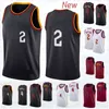 2022 Basketball Jersey 2 Collin Noir 4 Evan Blanc Hommes Maillots Blanc Rouge Hommes Hommes Maillots