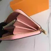 Wallets Women Designer Wallet Purses Coin Purse classic zipper solid color flower card